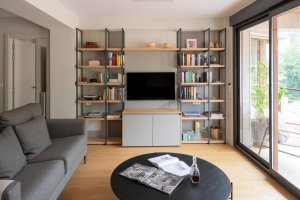 salon amplio funcional reforma interiores nuevo diseño deba