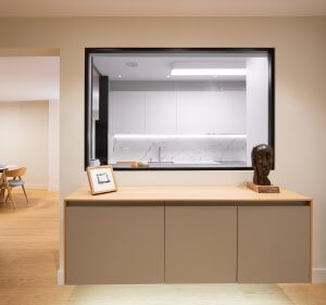 cocina abierta moderna reforma interiores nuevo diseño deba