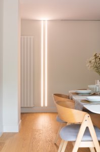 detalle luminaria reforma interiores nuevo diseño deba