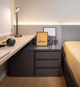 mobiliario dormitorio moderno reforma interiores nuevo diseño deba