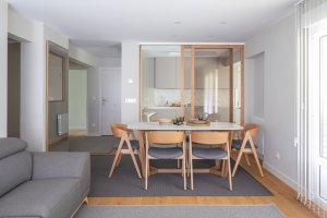 reforma zona salón comedor y cocina reforma interiores nuevo diseño deba