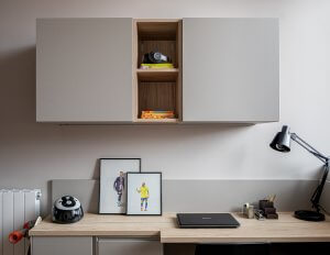 mesa de estudio dormitorio juvenil reforma interiores nuevo diseño deba