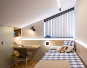 dormitorio infantil buhardilla